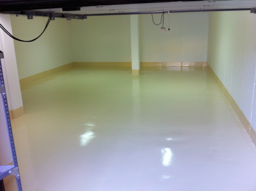 Pintura de Suelo, Techo y Paredes Parking Casa Adosada | Ideas Pintores