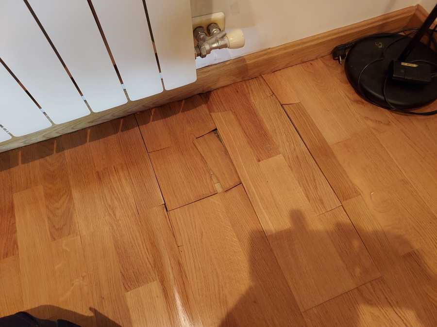 parquet antiguo
