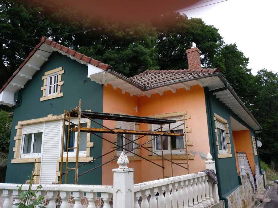 Partes pintadas