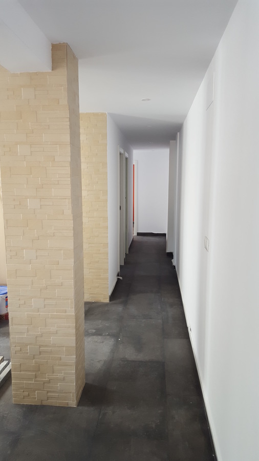 Pasillo reformado