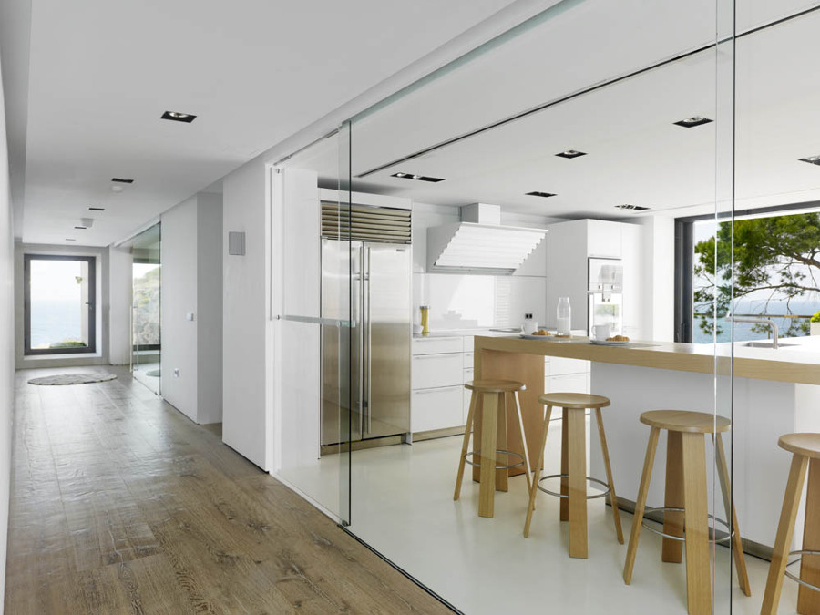 pasillo y cocina