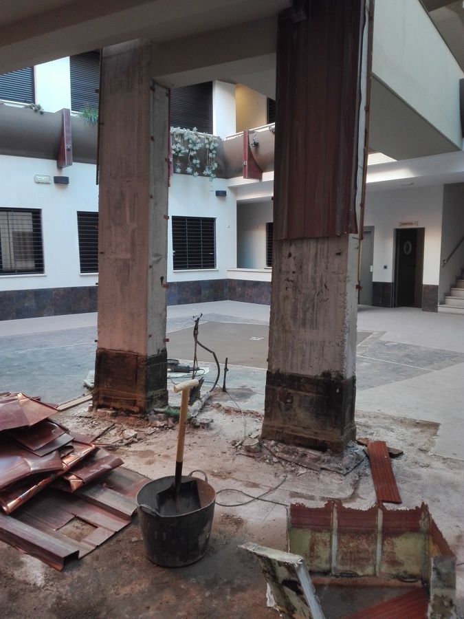 Patio central