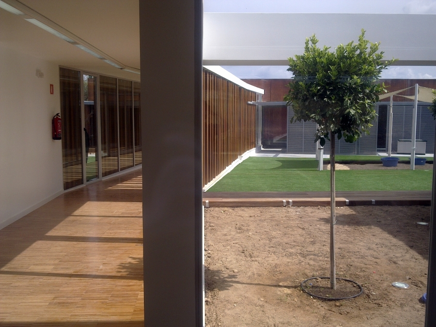 Patio interior