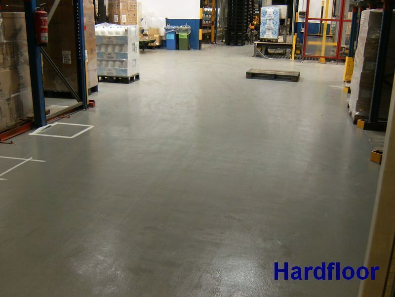 pavimento resina epoxi 5mm en almacén carretillas
