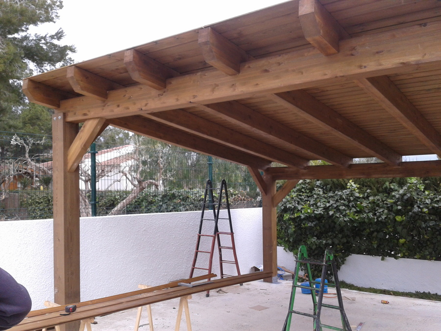 Pérgolas de Madera Ideas Toldos