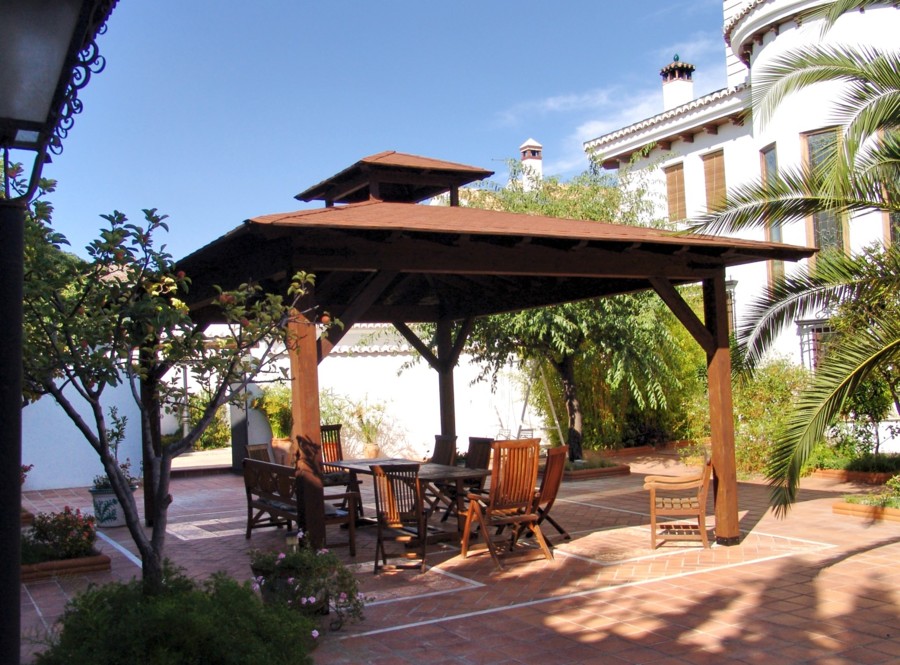 Pérgola/cenador madera