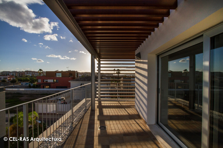 Foto: Fachada Principal de la Vivienda de Cel-ras Arquitectura Sl