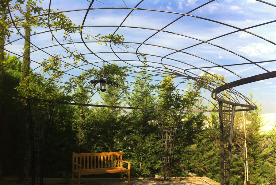 Foto: Pérgola Hierro de Slabon Forja Creativa #887409 - Habitissimo