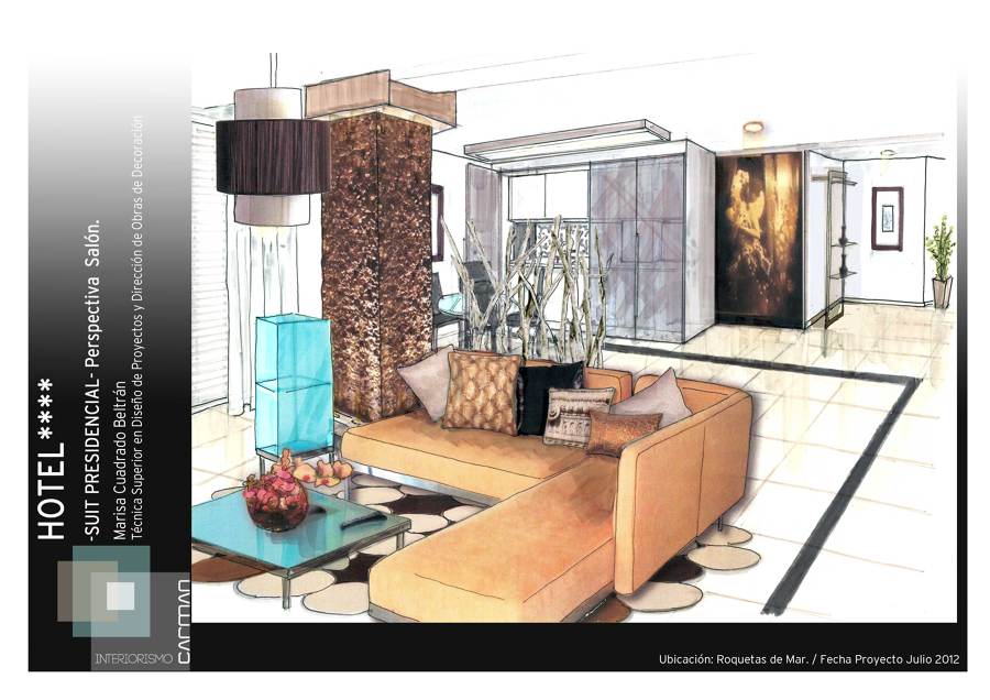 Perspectiva Salón Suite Presidencial