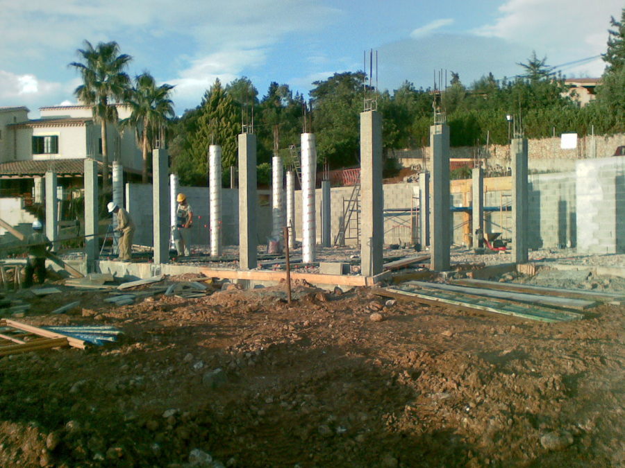 pilares planta baja
