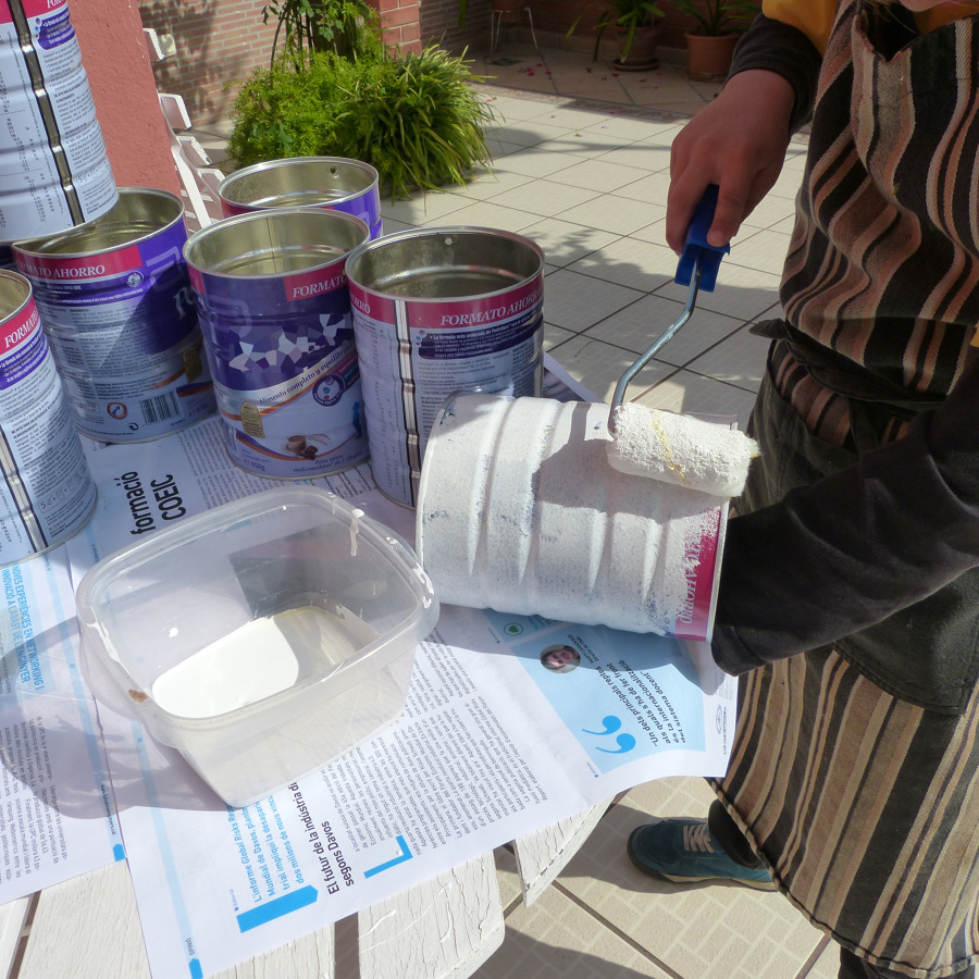 Pintar los potes