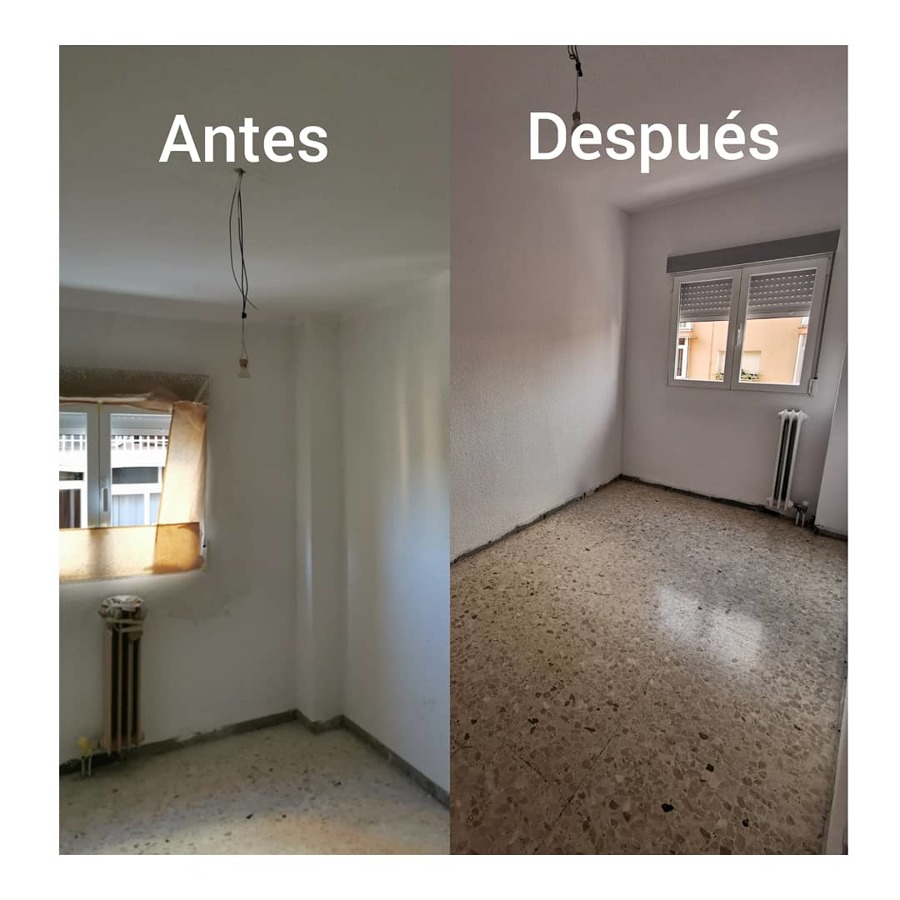 Pintura blanca en dormitorio