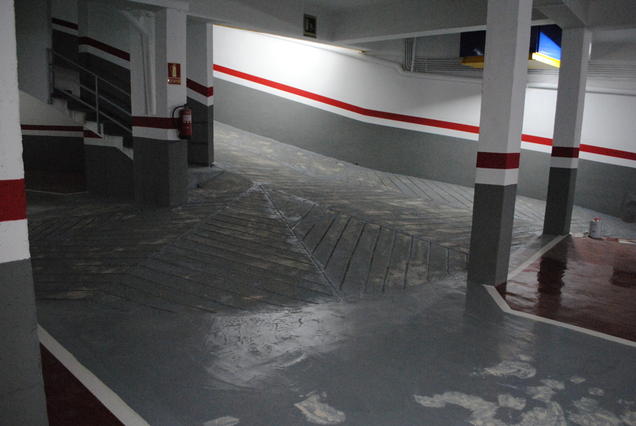Pintura del parking