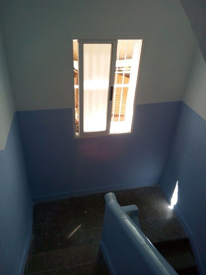 Pintura interior caja de escalera