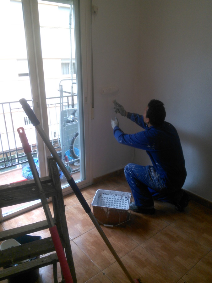 Pintura interior de paredes