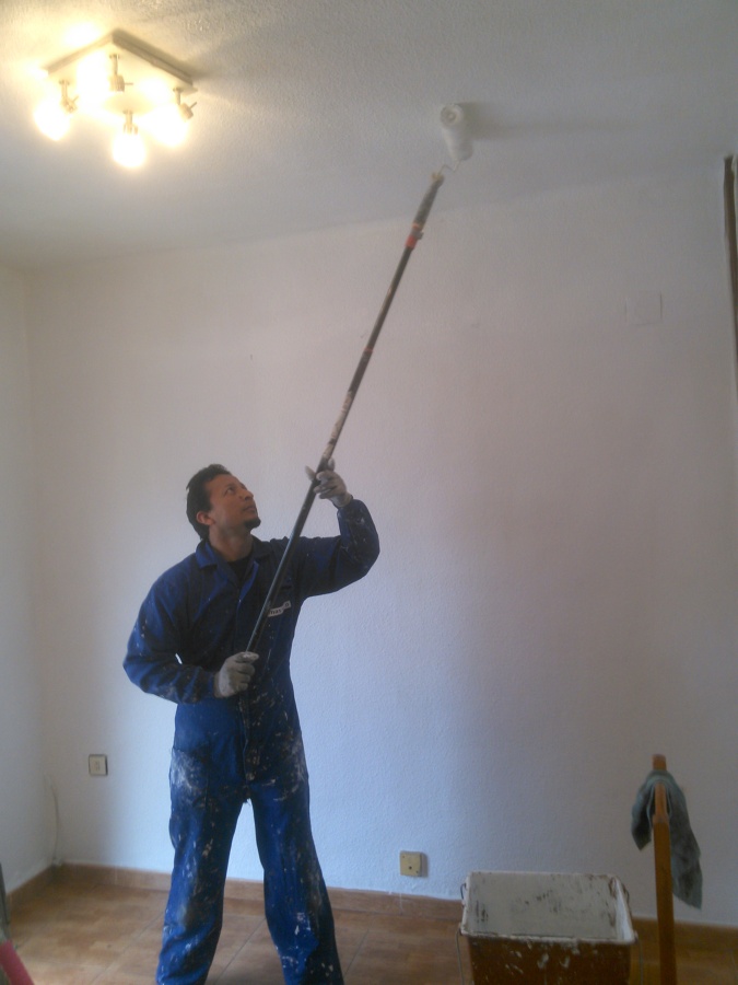 Pintura interior del techo