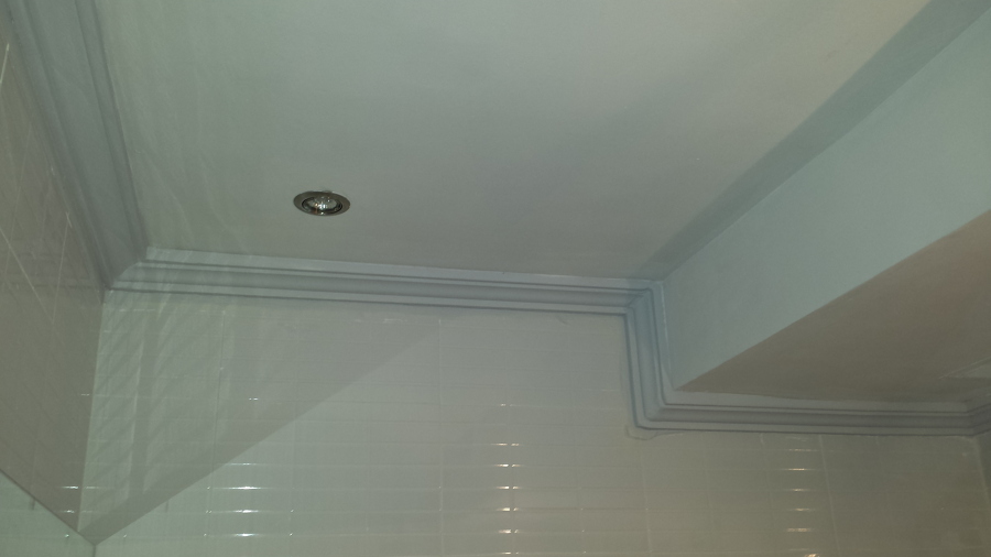 Foto: Pintura y Escayola en Techo de Baño de Dormitorio de
