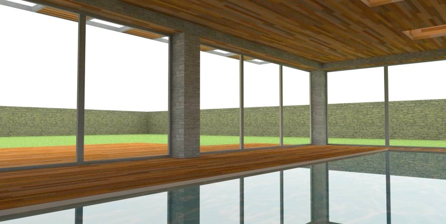 Piscina Cubierta de la Vivienda 