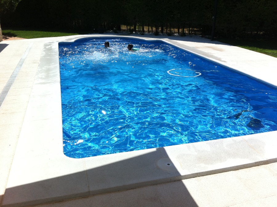 Piscina de hormigón gunitado