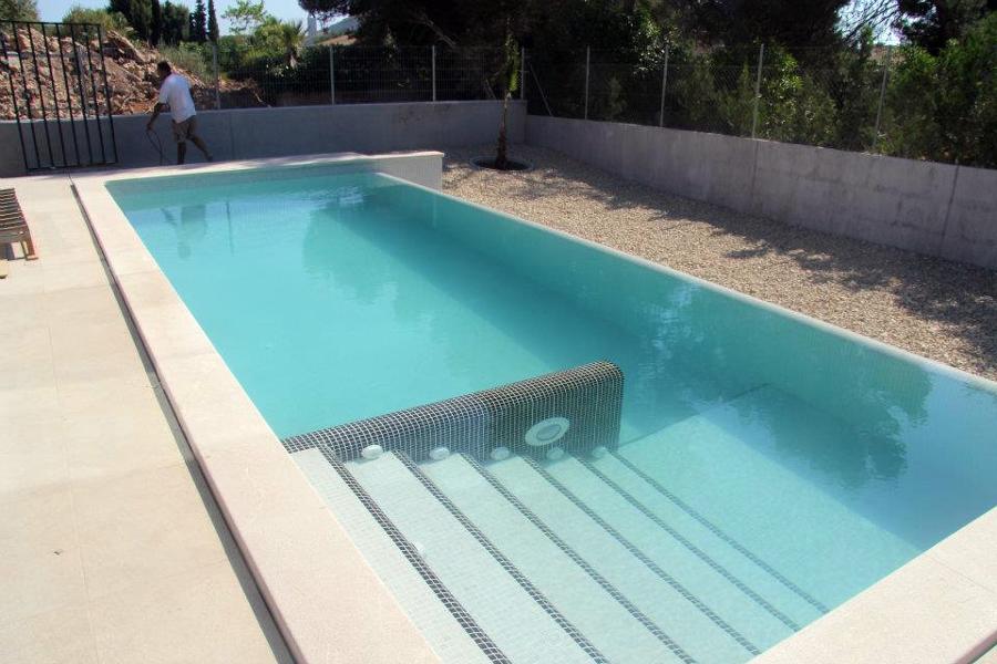 Piscina en Sa Rapita.