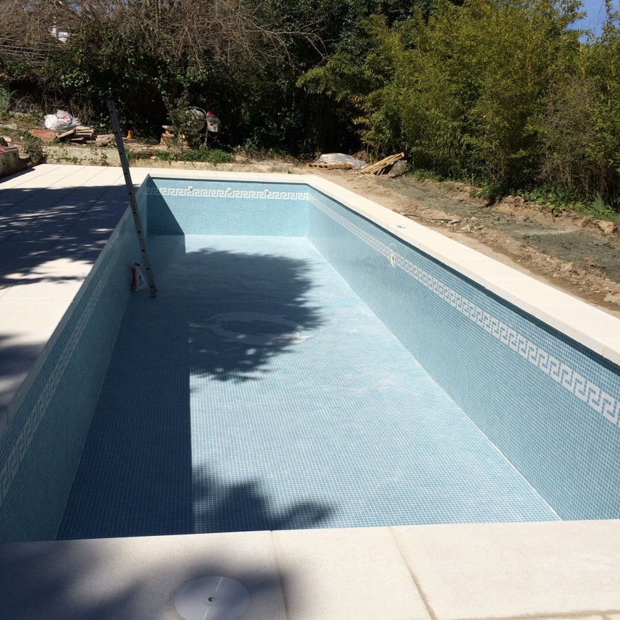 piscina terminada