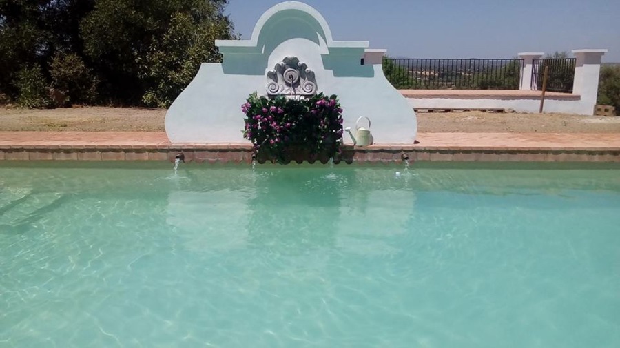 piscina terminada frontal hornacina