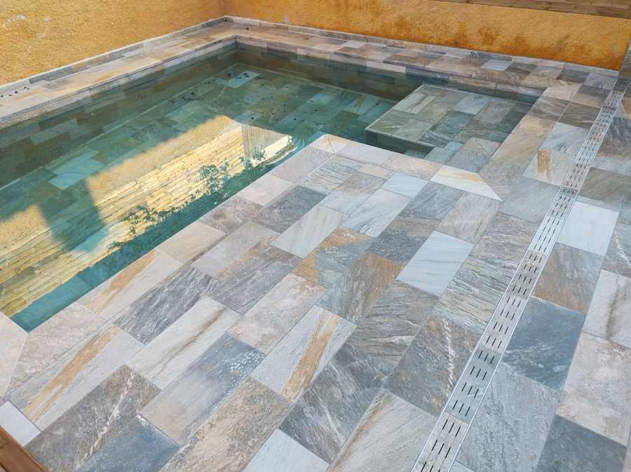 Piscina y su entorno.