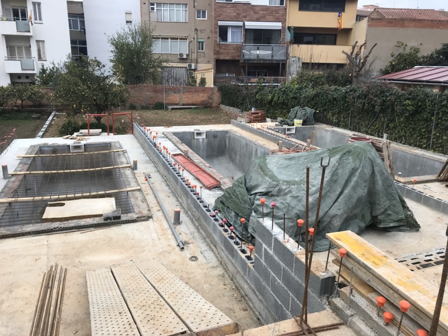 Piscinas gunitadas
