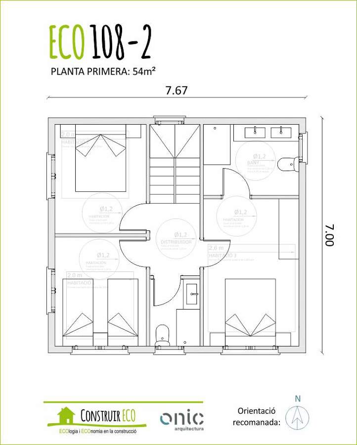 Plano 108m2