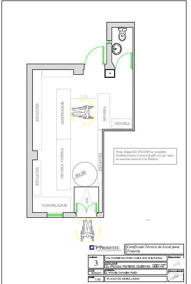 Plano de Frutería (Mobiliario)