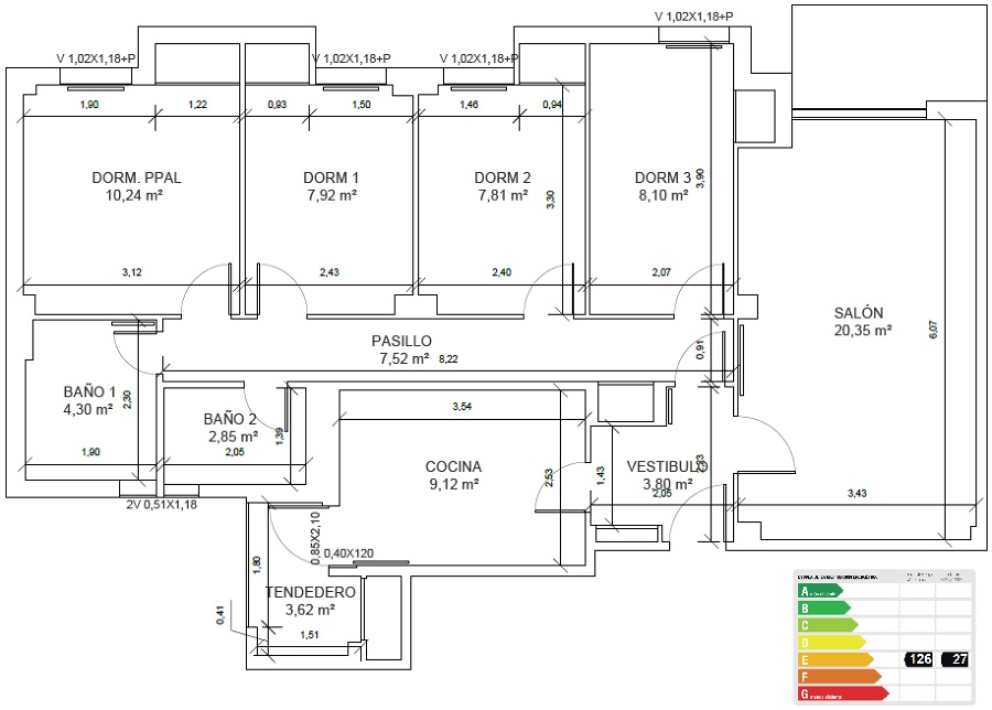 Plano vivienda