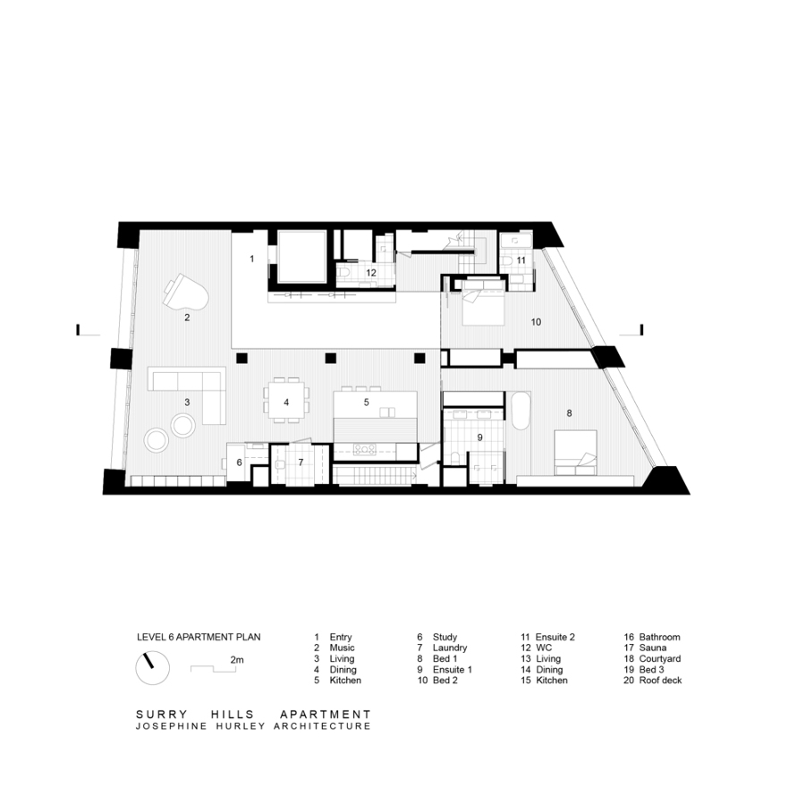 Planta apartamento