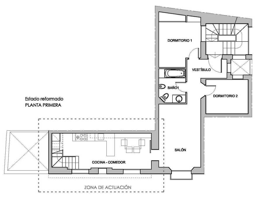 Foto Planta Superior de Reformmia Arquitectura Y Diseño 961807