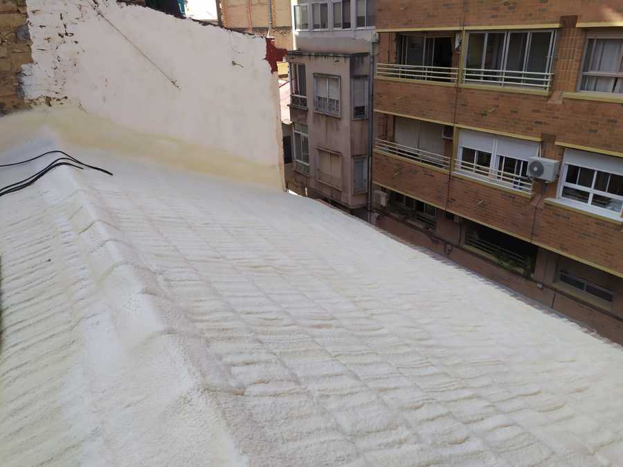 Poliuretano proyectado