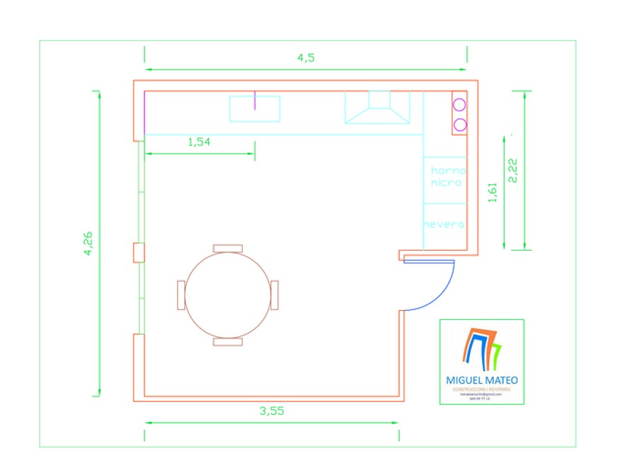 Primer plano del proyecto