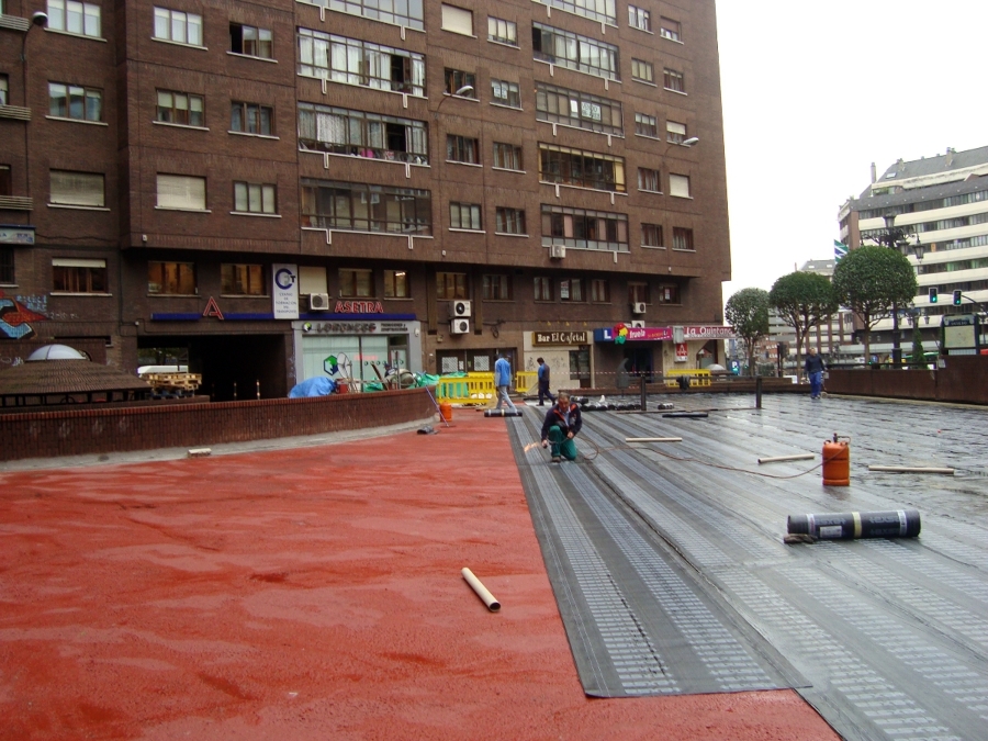 Proceso de impermeabilizacion