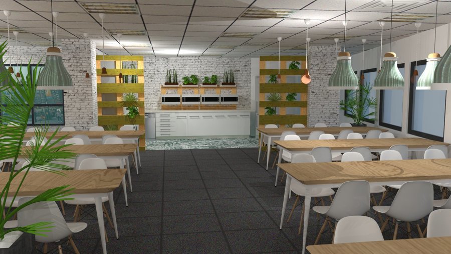 Proyecto comedor oficinas Kimia