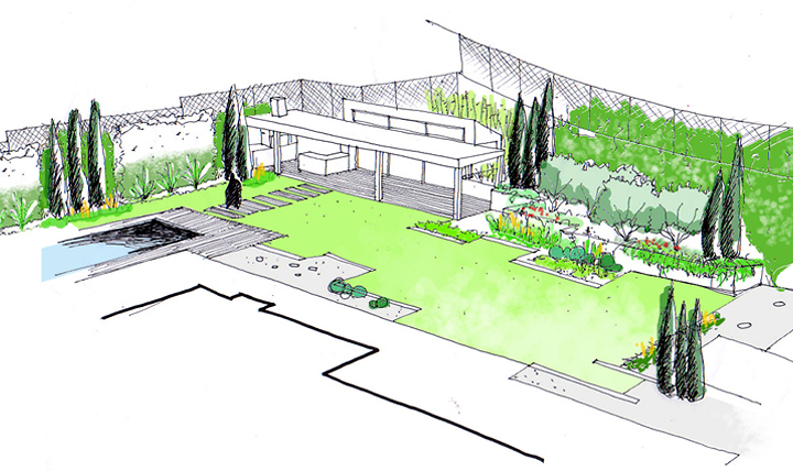 Proyecto de diseño de jardín