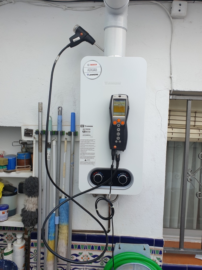Prueba de combustion