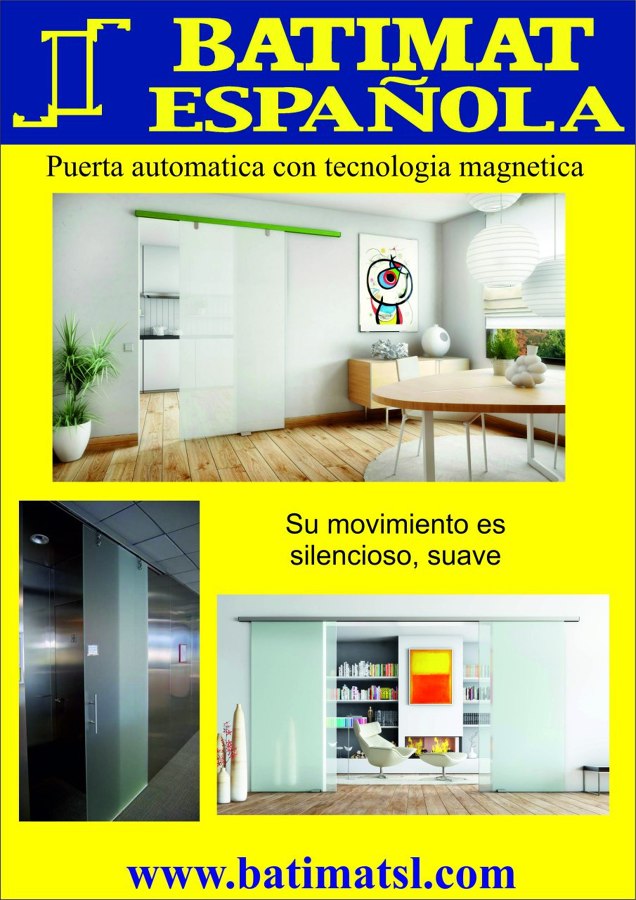Puerta automática de interiores
