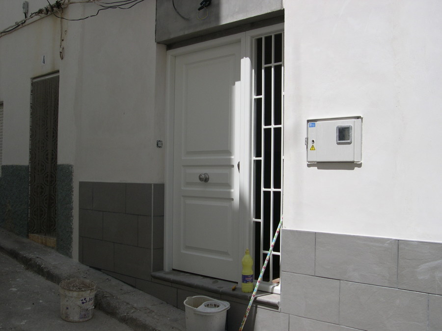 puerta con fijo