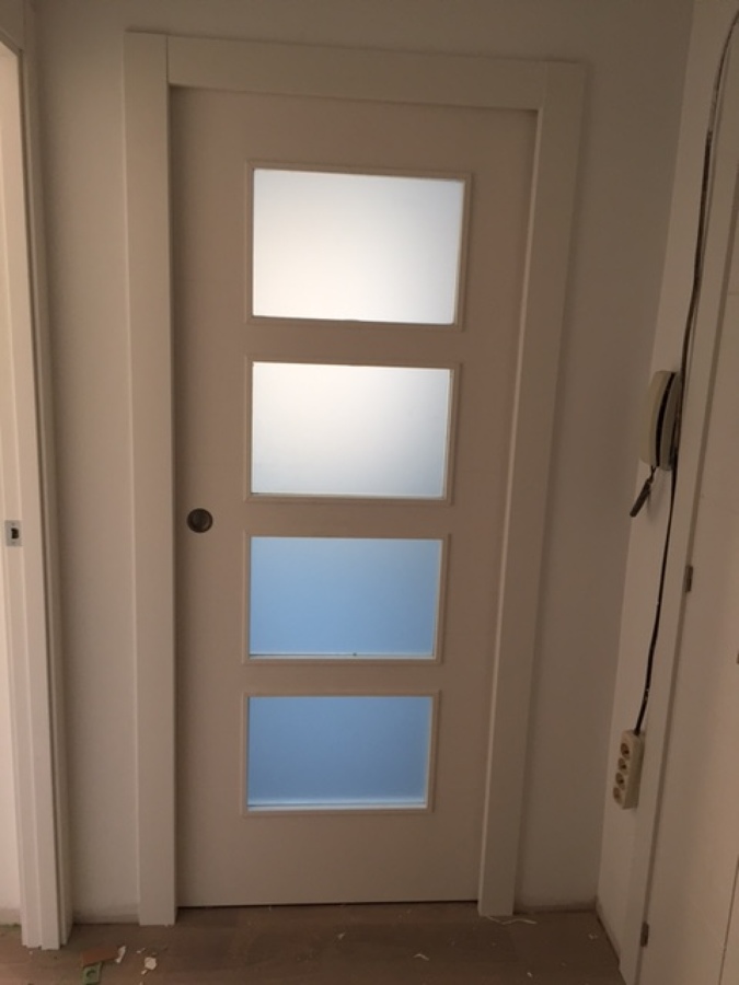 Puerta corredera parte exterior
