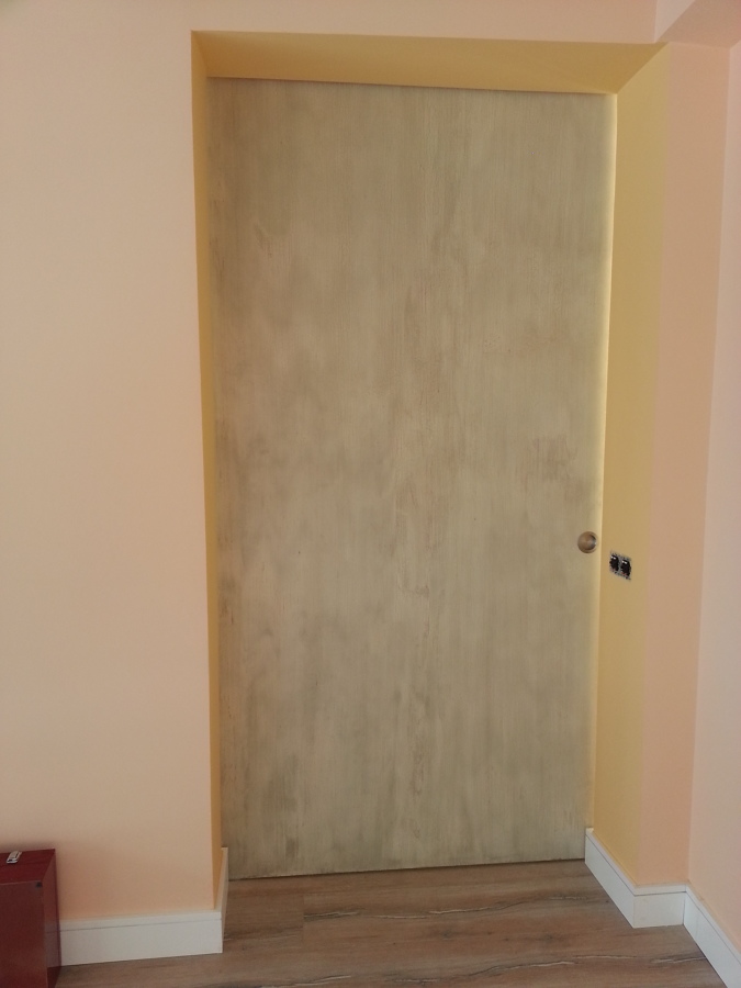 Puerta corredera salon