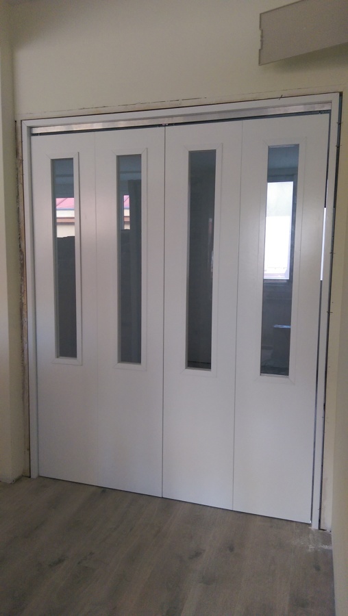 Puerta plegable