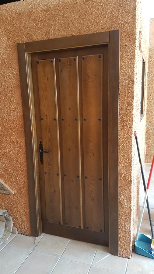 Puerta rústica
