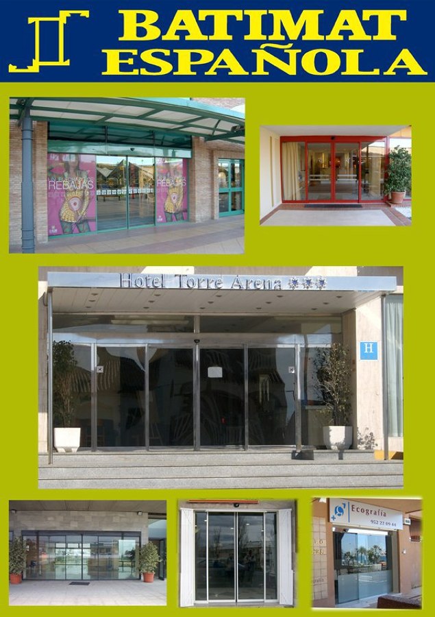 Puertas automáticas de cristales