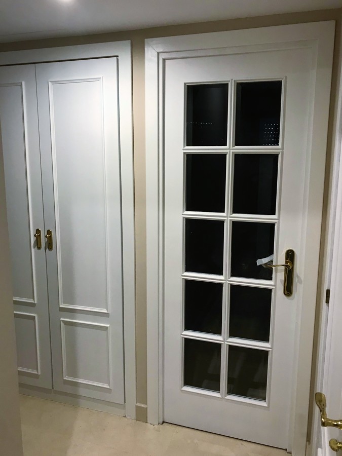 Puertas de paso.