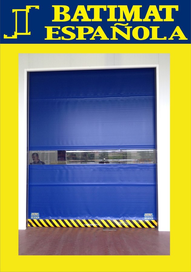 Puertas rápidas de lona 