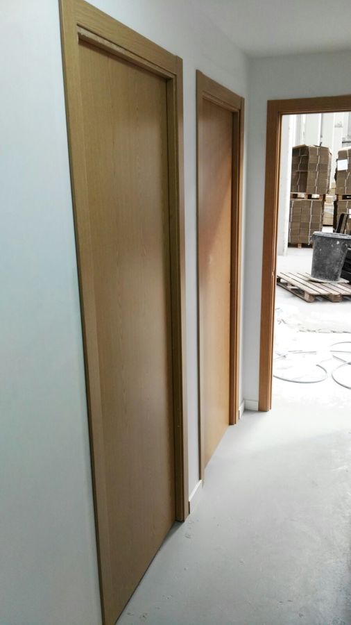Puertas roble liso