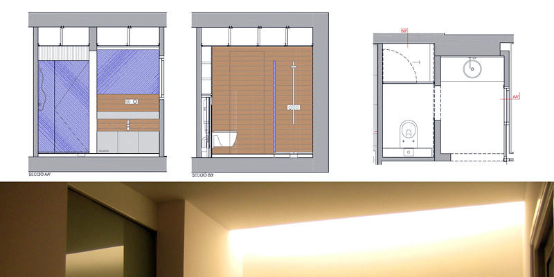 raddiARQUITECTES. Reforma Integral piso a l'Eixample